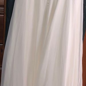 Wedding dress; size 12-14 for late summer wedding.